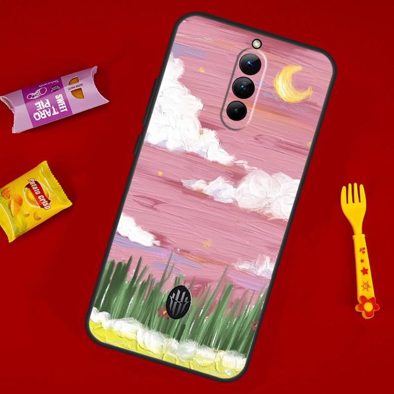Чехол 'Корейский закат' для ZTE Nubia Red Magic 8S 9S 10S 8 9 10 11 Pro Plus 6 7 6S 7S Pro 6R 5G 10 Air