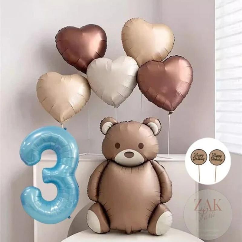 Adorable Bee Balloon Set for Party Decorations Wedding Events Aluminum Film Balloons with Animal Design Ideal for Festive