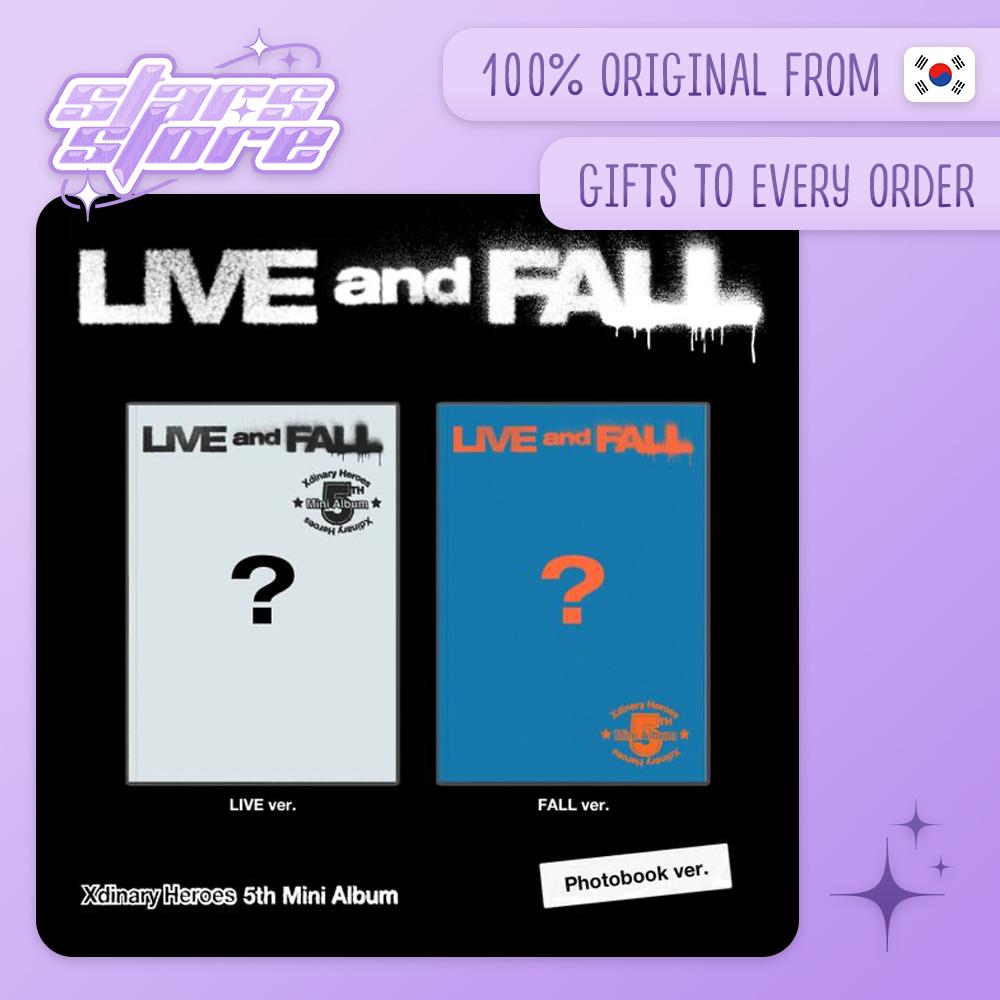 Xdinary Heroes 5th Mini Album LIVE and FALL Photobook Ver.