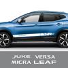 Боковые наклейки на дверь автомобиля для Nissan Leaf Juke Qashqai J10 J11 Micra 370Z Elgrand Kicks Livina Nv200 Navara Аксессуары для стайлинга автомобиля