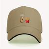 Surprised Potato and French Fries Baseball Cap Unisex Adjustable Polyester Casual Sporty Headgear