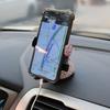 Держатель для телефона в машину со стразами: Горизонтальное крепление на присоске для центральной консоли, многофункциональная поддержка для навигатора