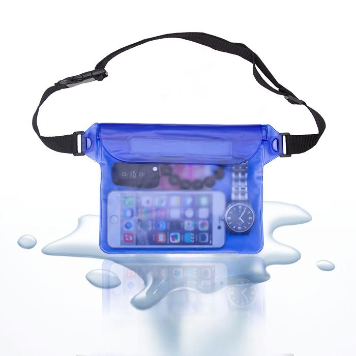 Waterproof Swimming Bag Drift Diving Shoulder Waist Pack Bag Underwater Mobile Phone Bags Case Cover For Beach Boat Water Sports