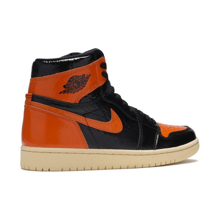 Мужские кроссовки Air Jordan 1 Retro High OG Shattered Backboard 3.0 Черный Бледно-Ванильный-Морская Звезда 555088-028