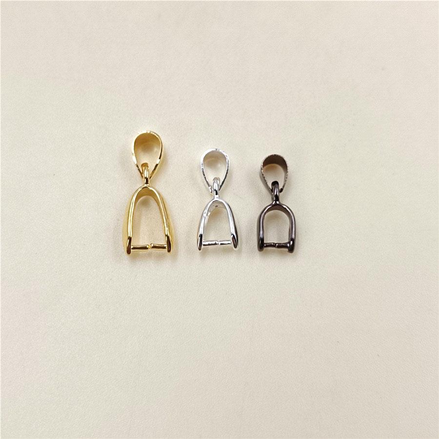 Товары для вечеринок 10 шт./лот, высокое качество, популярная застежка-пряжка, подвеска, зажим, фурнитура для ювелирных изделий своими руками, изготовление ювелирных изделий, аксессуары из меди