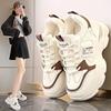 Fashion Spring and Summer Increase Daddy Shoes 2024 New Women's Thick Cushioned Cushioned Sports Shoes Show Smaller Casual Women's Shoes