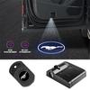 AACC1 1PCS Car Door Projector HD Wireless Welcome Light For Ford F250 ST Racing Focus 2 Mustang Mondeo Fusion Escort Badge Accessories