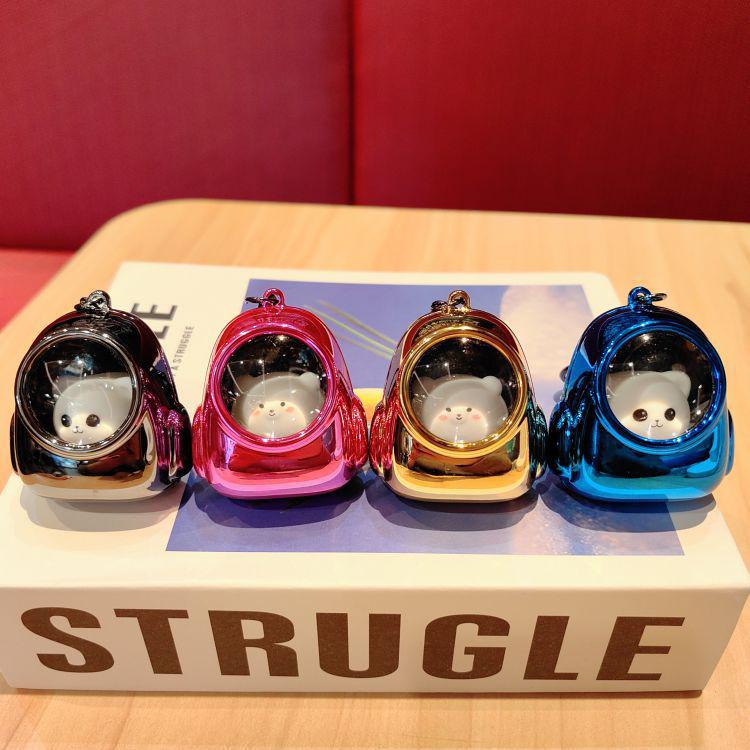 Светящийся брелок для ключей «Астронавт» со светом — подарочный кулон на рюкзак «Звездное небо»