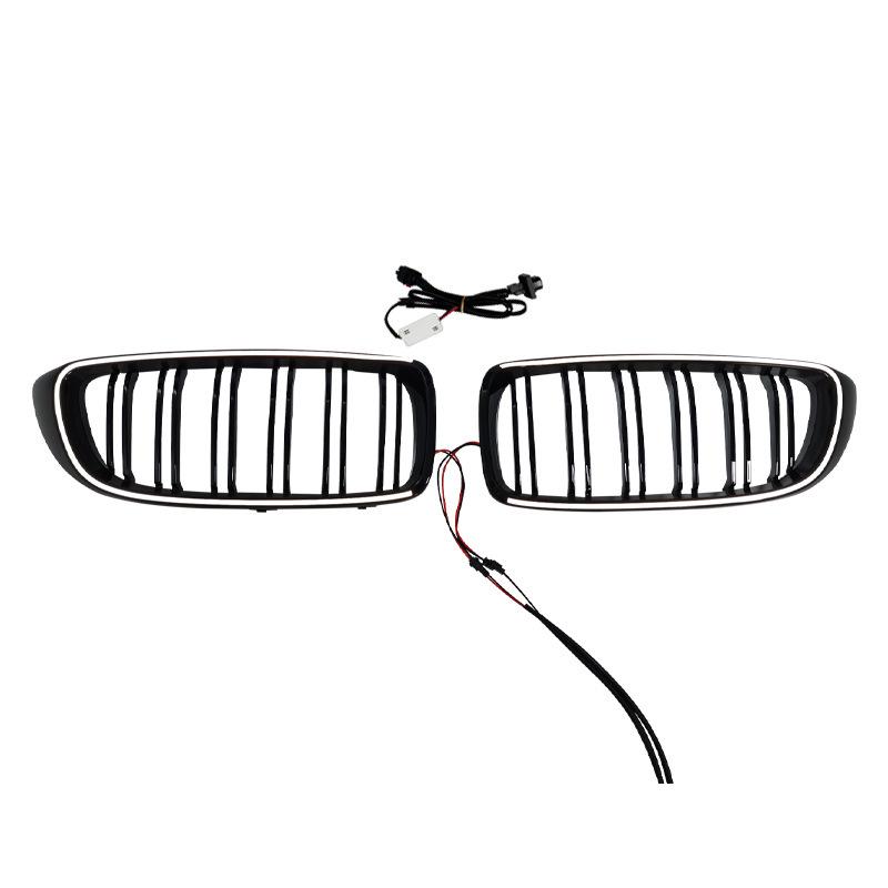BMW 4 Series F32 Dual-Line LED Grille Replacement with Illuminated Front Face