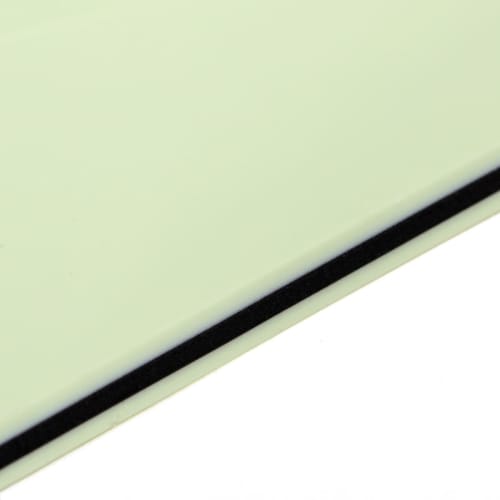 Musiclily Pro 12-Hole Mustang-Style Pickguard for Fender American Mustang Electric Guitar, Mint Green, 3-Piece Set