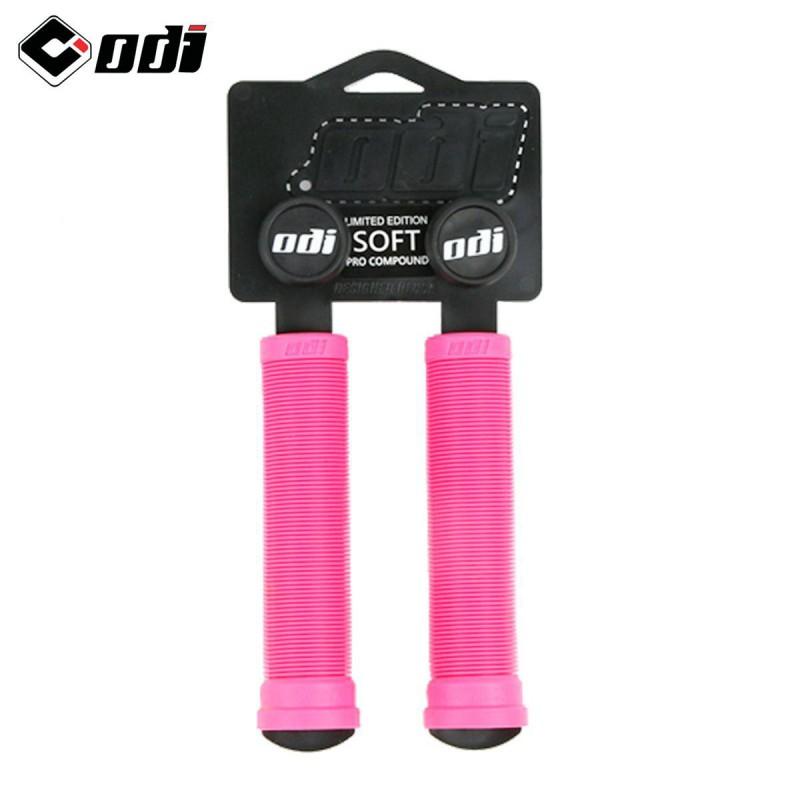 ODI Silicone Bicycle Handlebar Grips Mountain Bike XC AM Downhill Fixed Gear Street Cycling Anti-Slip Ergonomic Grip Pair