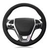Car Steering Wheel Cover Black Artificial Leather For Ford Explorer 2011-2019 Taurus 2013-2019 Edge 2011-2014 Flex