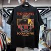 The Strokes Room On Fire Черная Унисекс Футболка Ремейк Мужская Женская S-5XL