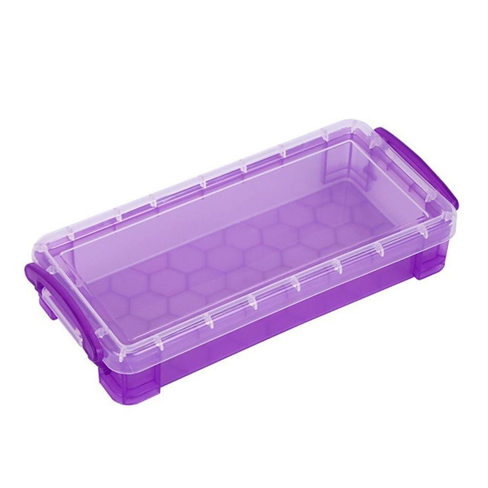 Пенал большой вместимости Пластиковый пенал Новый пенал для карандашей