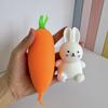 1/2 шт. Имитация Морковь Кролик Игрушка-антистресс Снятие Тревоги Кролик Овощ Сенсорная Игрушка Мягкий ТПР Успокаивающий