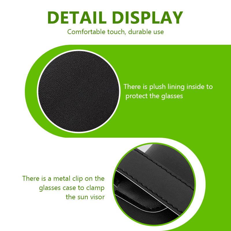 For Volkswagen VW Car Visor Sunglasses Case Box Organizer Accessories Glasses Clip Passat Golf 4 5 6 Tiguan Polo Scirocco Jetta zh9