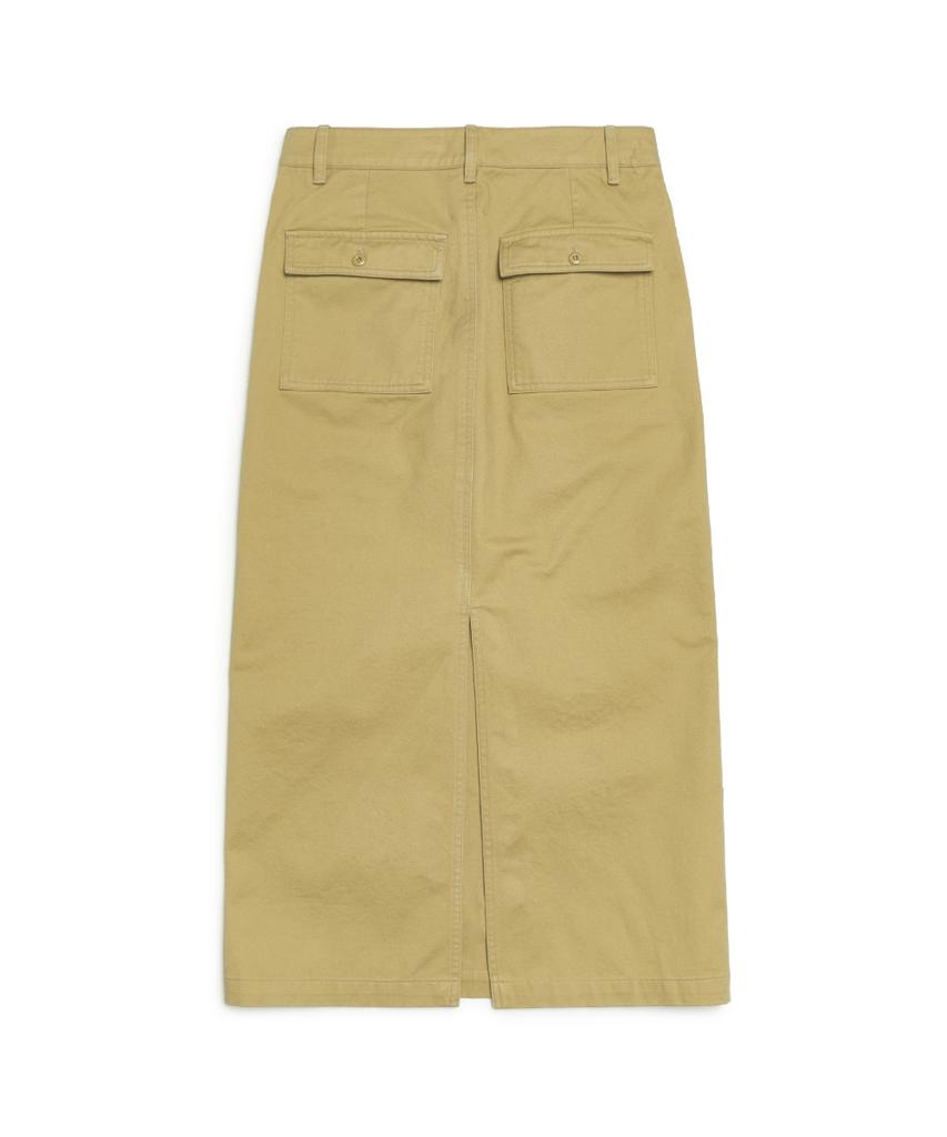 Mark Gonzales Women'S Cotton Long Skirt - Beige