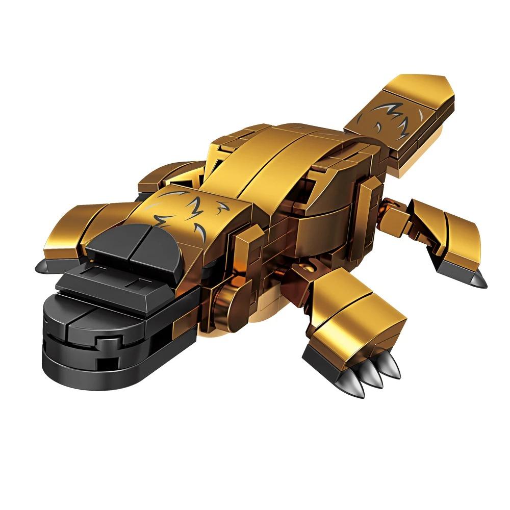 Фигурки животных Лиса Кенгуру Фигурка жирафа Модель Строительные блоки Наборы Игрушки для детей Дикие животные Детские подарки