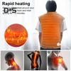 Электрический нагревательный платок с розеткой ЕС, регулируемые кнопки, автоматическое выключение, сохранение тепла плеч, шеи и спины, 6 скоростей регулировки температуры, управление одной кнопкой, грелка