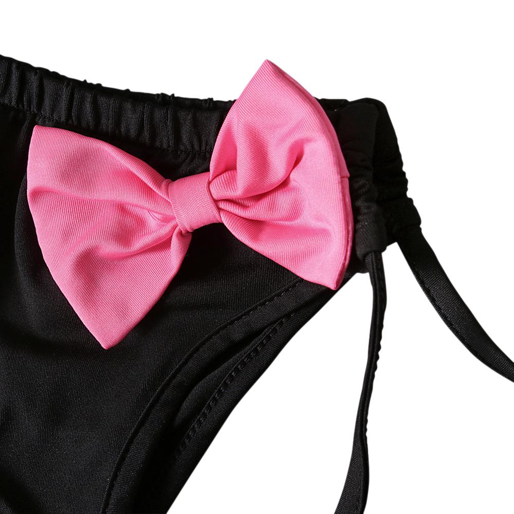 Летний купальник для маленьких девочек 0-3 лет, детский купальник из двух предметов с оборками и бантом, бикини для водных видов спорта, пляжная одежда для купания