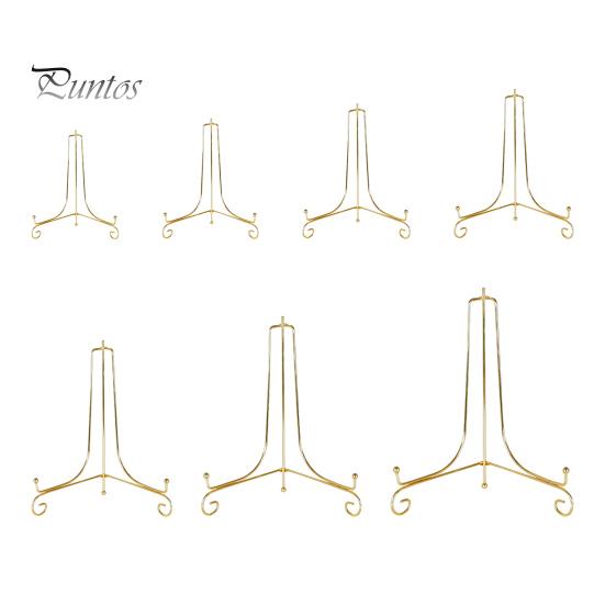 Подставка для фоторамки из золотого железа, небольшой складной мольберт, подставка для фотокартин и произведений искусства