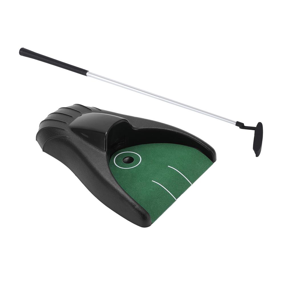 Электрическая автоматическая машина для гольфа Putting Cup Return Machine для тренировок в помещении и офисе