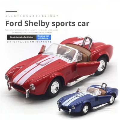 13см 1:32 масштаб металлический сплав классический Shelby Cobra 427 классическая модель автомобиля литые транспортные средства игрушки F дети подарки для детей