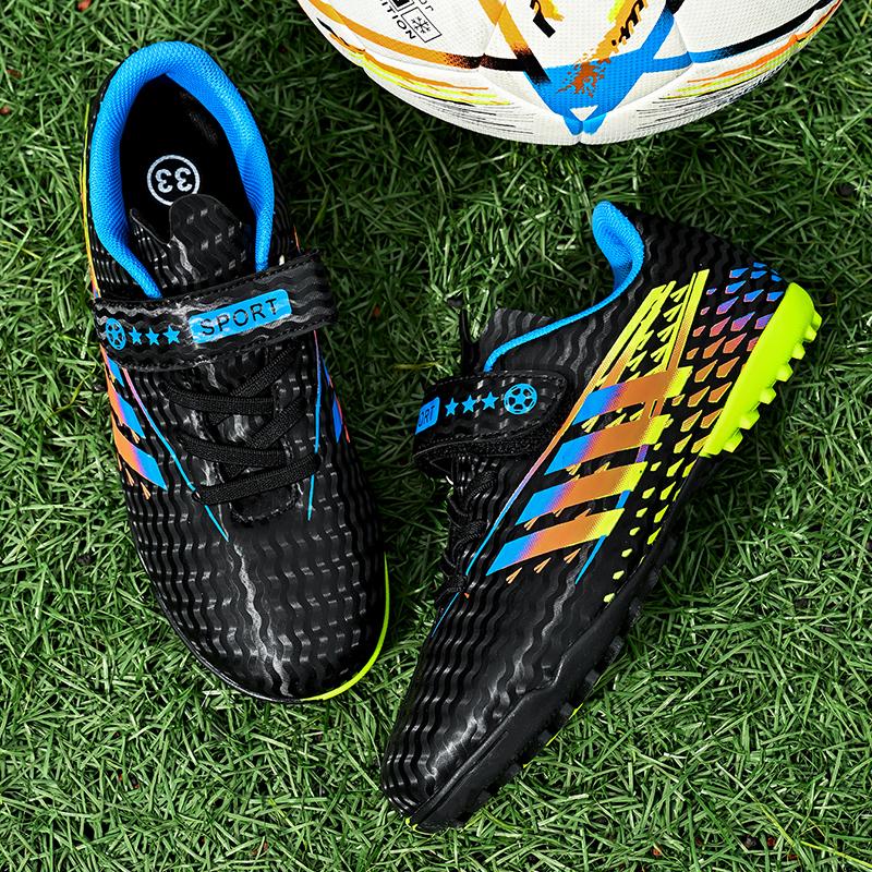 Футбольные бутсы для детей, футбольные бутсы для школы, бутсы для игры в траву, кроссовки для мальчиков и девочек, спортивная обувь для тренировок на открытом воздухе
