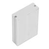 Aluminium Electric Box Waterproof Junction Enclosure Case Integrated for DIY Silver 24x69x100mm