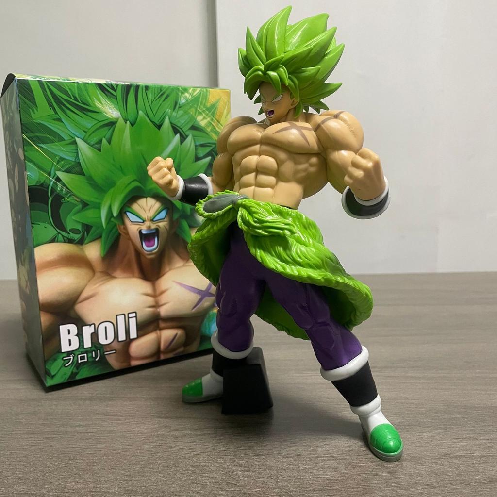 23 см Аниме Dragon Ball Злой Броли Фигурка Мультяшный ПВХ Ручная Работа Модель Статуэтка Украшение Хобби Игрушка Настольное Украшение Куклы Подарки