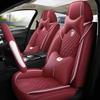 Универсальный кожаный чехол и подушка для автомобильного сиденья на все сезоны - Зимняя модель