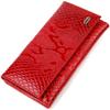 Snake Embossed Lacquered Women's Wallet CANPELLINI 21850 Red