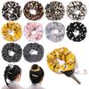 Аксессуары для волос Резинки для волос Головные уборы с леопардовым принтом Эластичные резинки для волос Повязка на толстую кишку