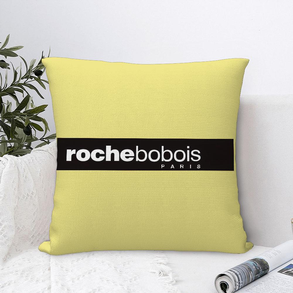 R-Roches Мода B-Bobois Наволочка Декоративная для Дивана Домашняя Двусторонняя Печать Плюшевая Квадратная Наволочка для Подушки Декор Подушки