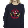 Netflix Womens/Ladies Stranger Things Hellfire Christmas Sweatshirt
