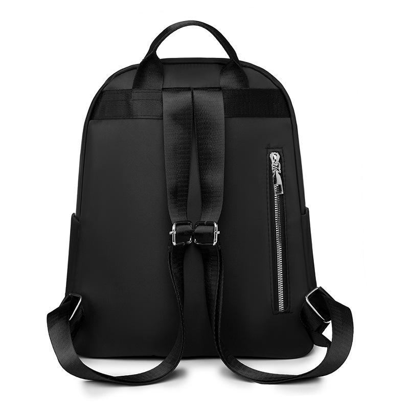 Нейлоновый рюкзак большой вместимости, женский рюкзак для поездок на работу, однотонный рюкзак, легкий уличный рюкзак для путешествий