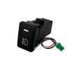 Car Push Button Switch 12V Blue OEM Off Road LED Light Bar Fog Driving Lamp For Isuzu D-Max MU-X Mazda BT-50 2020 ~2025
