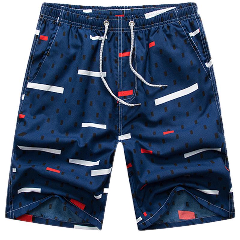 Men's Quick-Dry Beach Shorts: Summer Seaside Swim & Sports, Loose Five-Point Pants for Couples