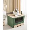 Drawer-type Foldable Cat Litter Box Household Semi-enclosed Anti-odor Cat Toilet Large Cat Poop Basin Potty Pet Supplies