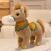Mascot Chinese Zodiac Horse 25cm Pony Plush Doll Wealth Pony Horse Stuffed Toys  New Year
