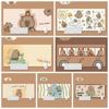 Настольный коврик Capybara Cartoon Desk Protector Cute Laptop Table Mat