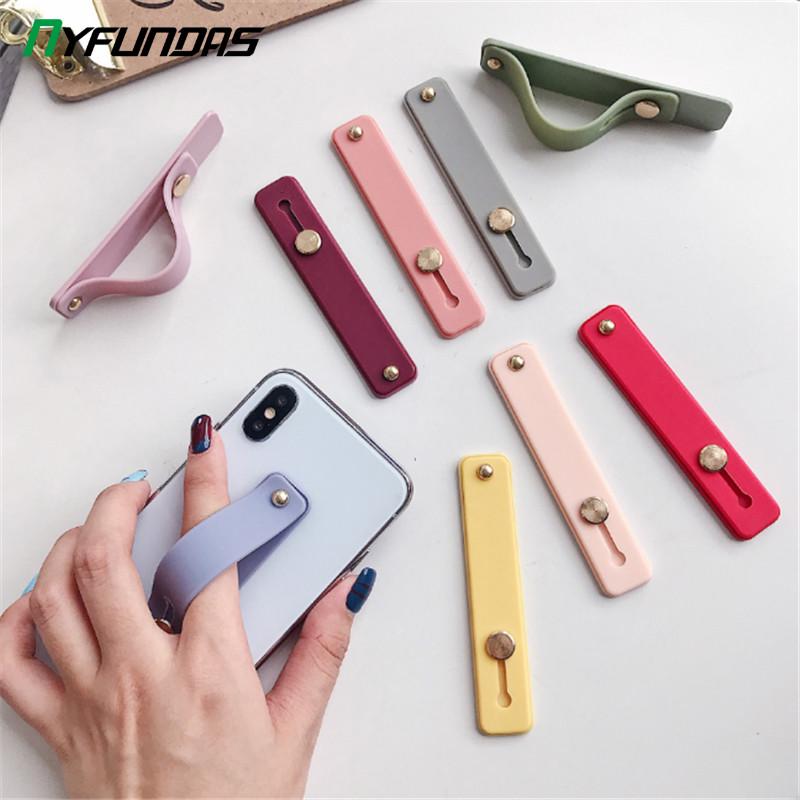 Band Hand Finger Grip Mobile Phone Holder Stand Universal For iPhone X 7 11 Pro Max 12 Mini Samsung Xiaomi