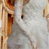 Banquet Etiquette Gloves Long Lace Hollowed-out Dress Gloves