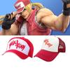 Fatal Fury Терри Богард Вышитая Хлопковая Бейсболка Хип-хоп Стиль