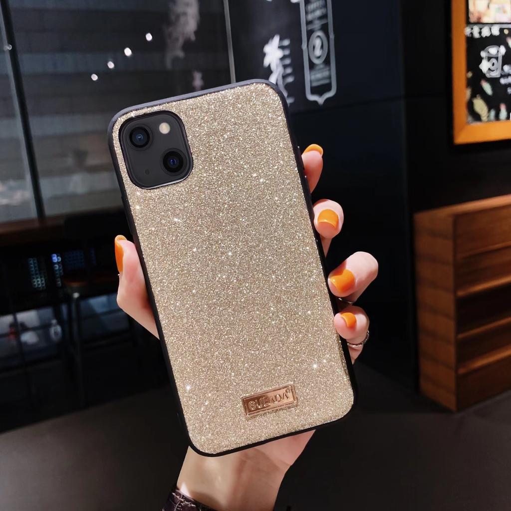 Bling Glitter Case For iPhone 16 Pro Max 15 Plus 14 13 Cover Protective Rhinestone Fashion For Her Woman Girl Luxury