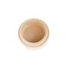 Round Wooden Wedding Ring Jewelry Trinket Box Wood Storage Container Case