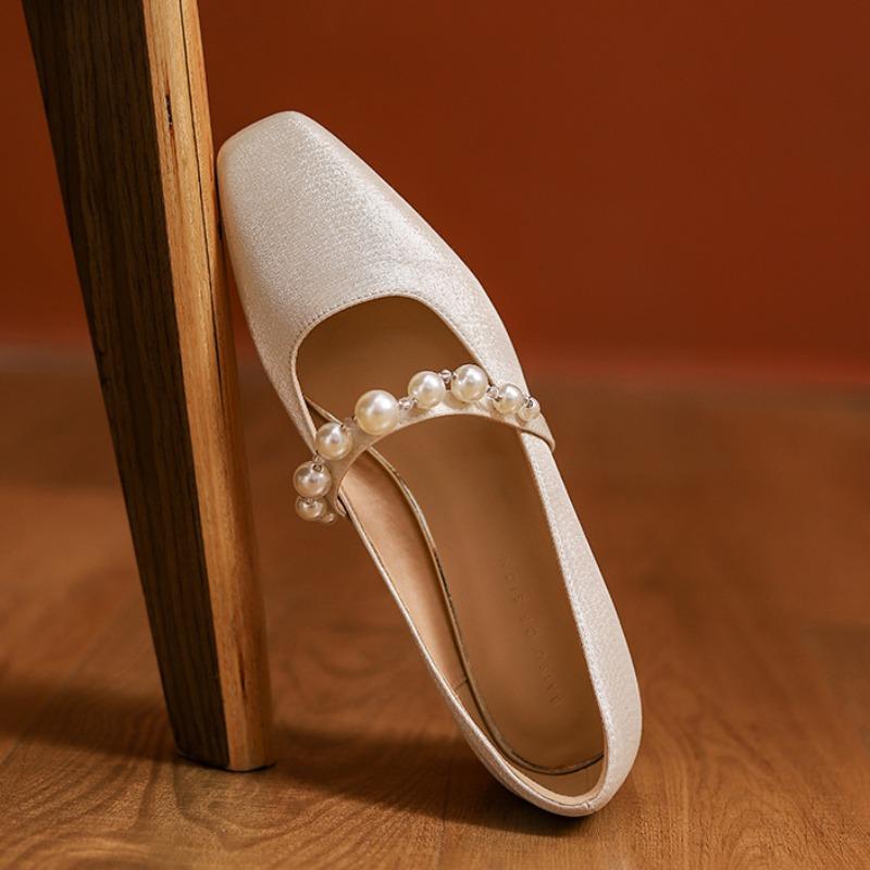 Туфли Мэри Джейн с квадратным носком на низком каблуке в стиле принцессы, женские, 2024 г., новые модные повседневные однотонные женские туфли летнего времени