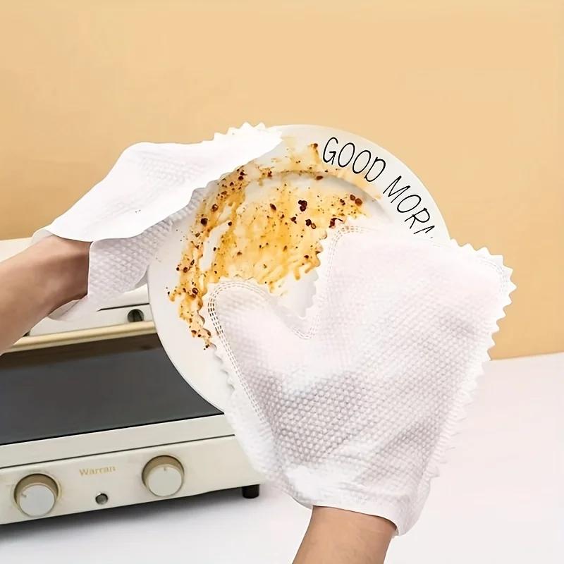 10/30/50pcs Disposable Cleaning Gloves - Wet & Dry Gloves for Kitchen, Furniture kitchen gloves cleaning gloves