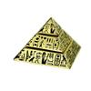 Pyramid Fingertip Gyroscope Desktop Decoration Ancient Egyptian Metal Retro Anti Anxiety Fidget Spinner Toys for Children Adutls