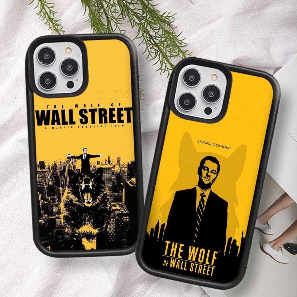 ТВ Волк С-Улицы С-Стены Для IPhone 17 16 Pro Max Air 15 14 13 12 Mini Plus 11 Жесткий PC+TPU Задняя Крышка Телефона